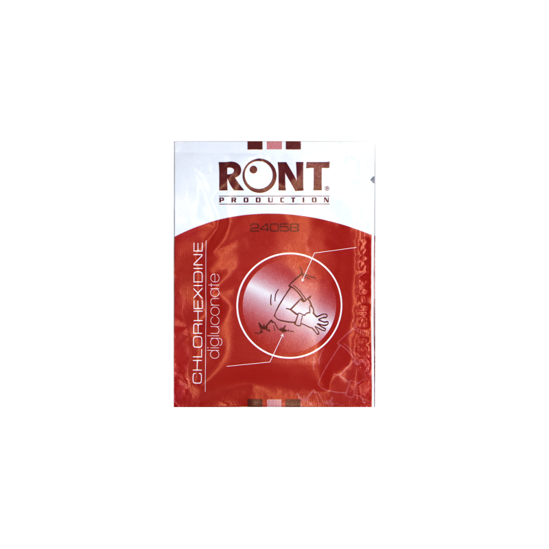 Lingettes désinfectantes chlorhexidine - composant premiers secours VitaKit