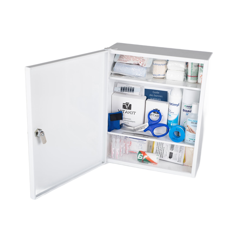 Armoire à pharmacie bureaux - kit assemblé en Île-de-France par VitaKit