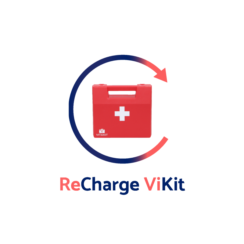Recharge kit de premiers secours bureaux - recharge complète VitaKit
