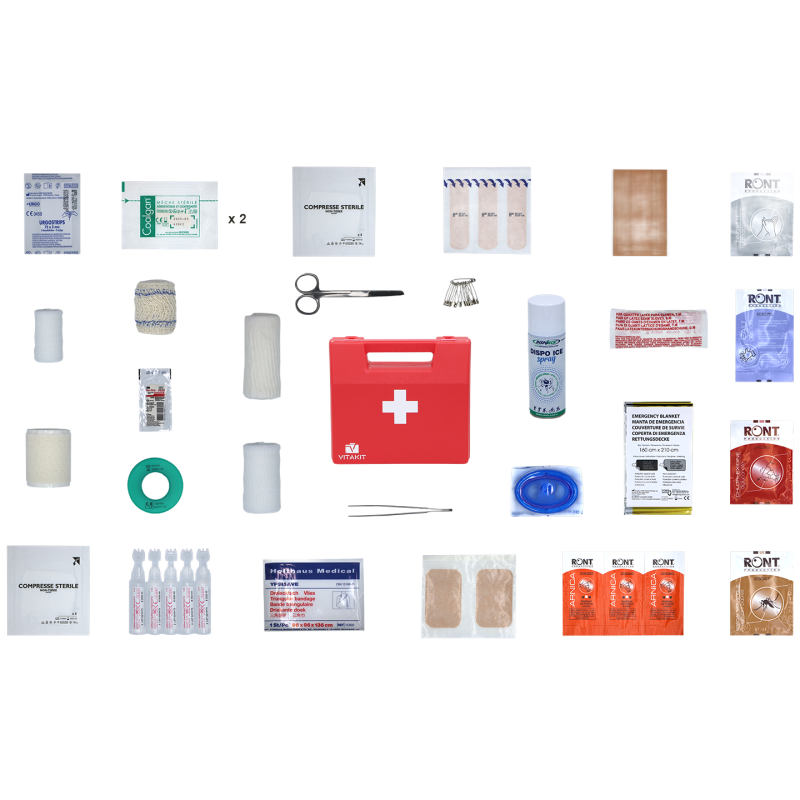 Trousse de premiers secours Trail - kit assemblé en Île-de-France par VitaKit